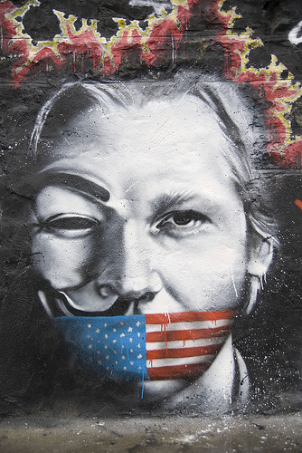 Julian Assange von Abode of Chaos